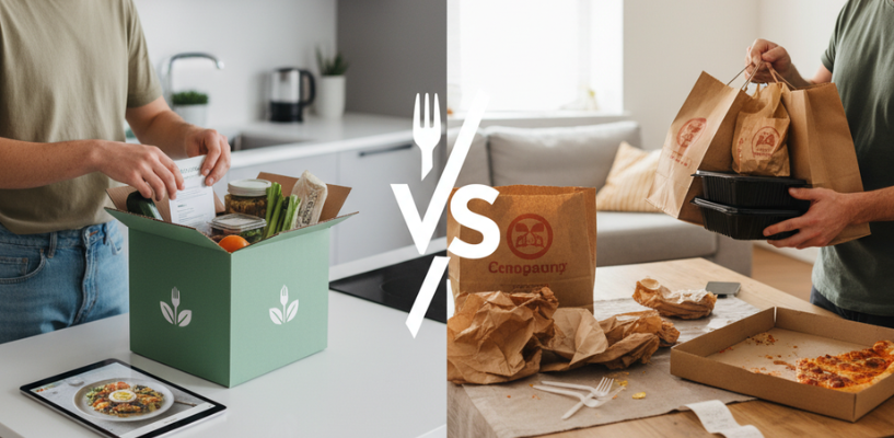 Meal Delivery vs Takeout